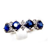 Blue Sapphire Rings B8RI-017